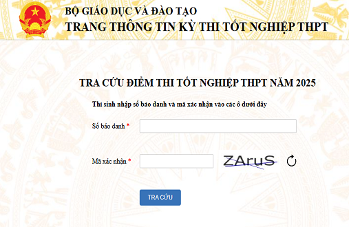 Hướng dẫn tra cứu và danh sách các trang tra cứu điểm thi tốt nghiệp THPT năm 2025