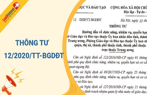 Về những điểm mới trong dự thảo Thông tư thay thế Thông tư số 12/2020/TT-BGDĐT