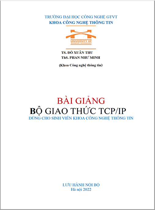 Bài giảng Bộ giao thức TCP/IP