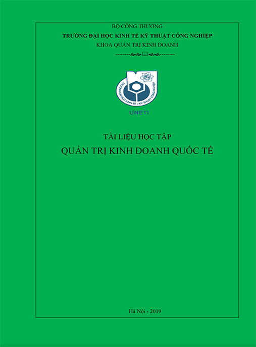 Tài liệu học tập Quản trị kinh doanh quốc tế